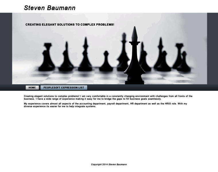 Steven-baumann.com thumbnail