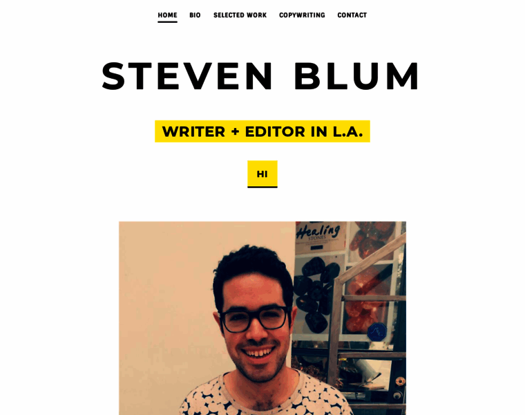 Steven-blum.net thumbnail