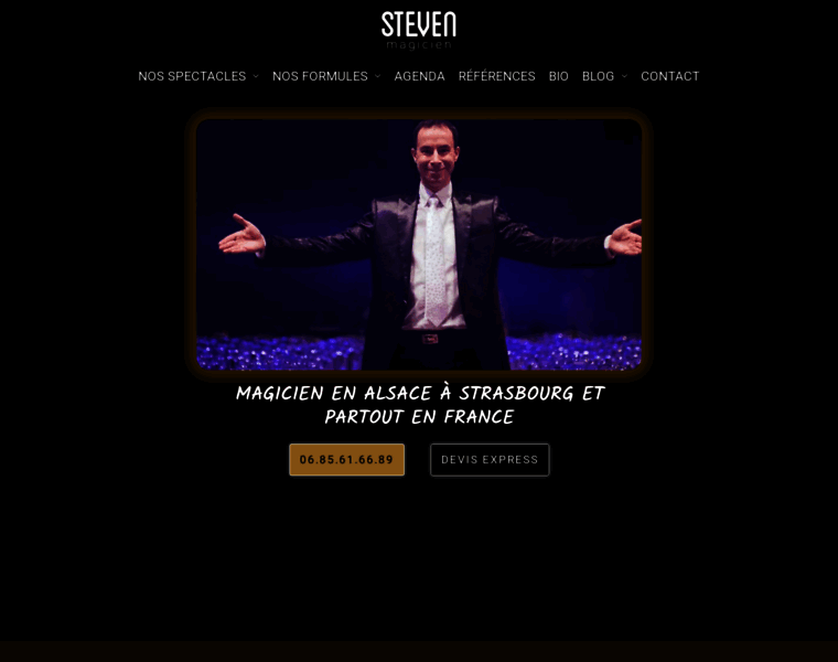 Steven-magicien.fr thumbnail