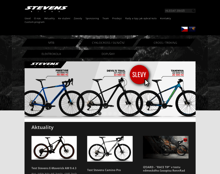 Stevens-bikes.cz thumbnail