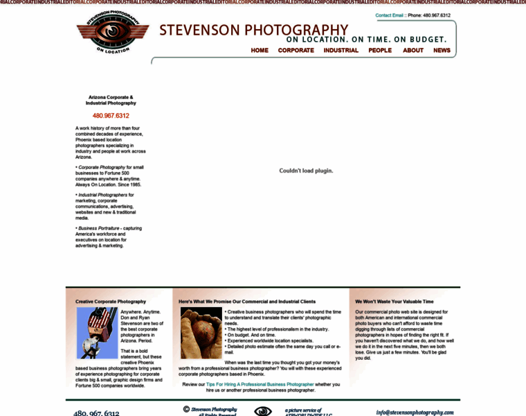 Stevensonphotography.com thumbnail