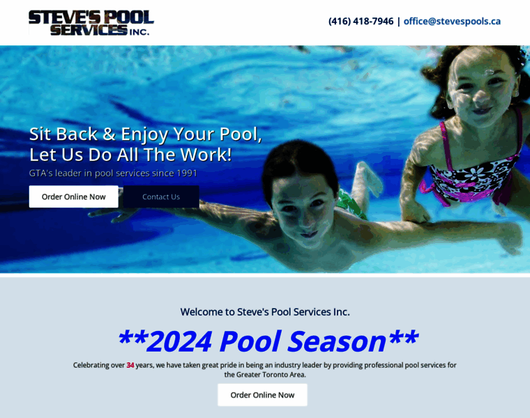 Stevespools.ca thumbnail