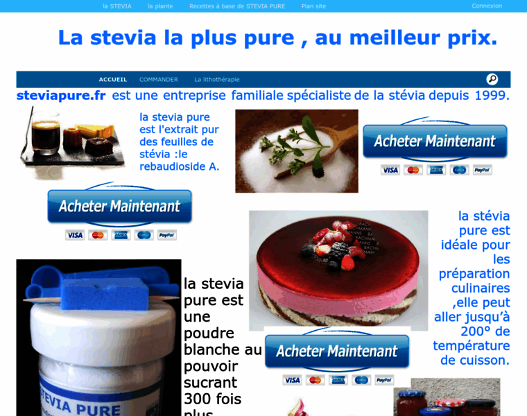 Steviapure.fr thumbnail