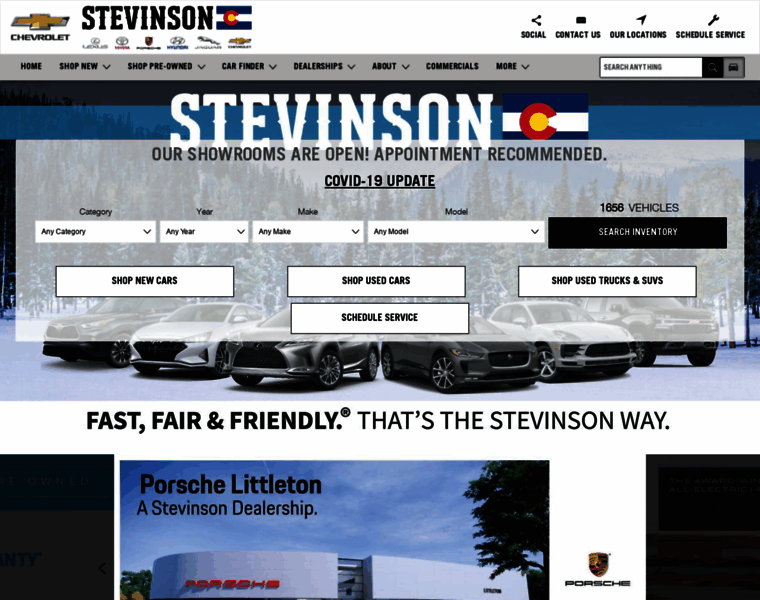 Stevinsonauto.com thumbnail