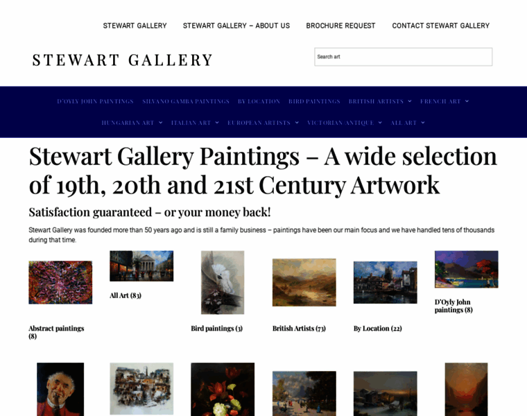 Stewart-gallery.co.uk thumbnail