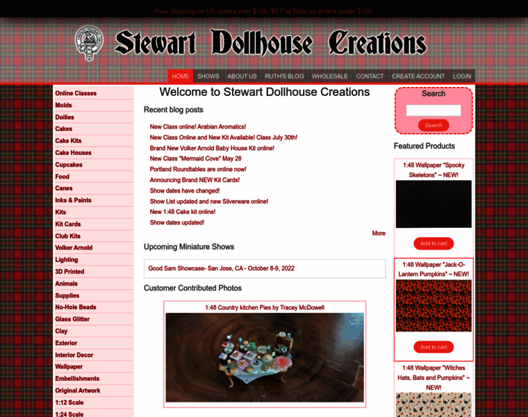 Stewartdollhousecreations.com thumbnail