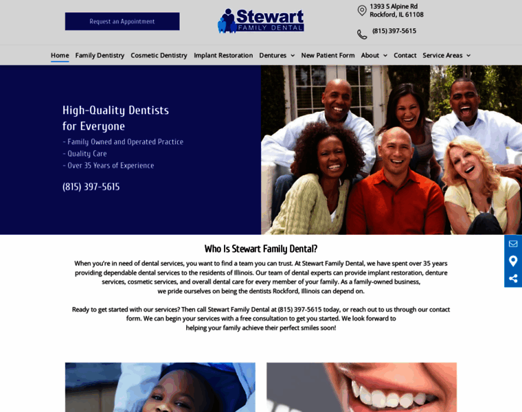 Stewartfamilydental.com thumbnail