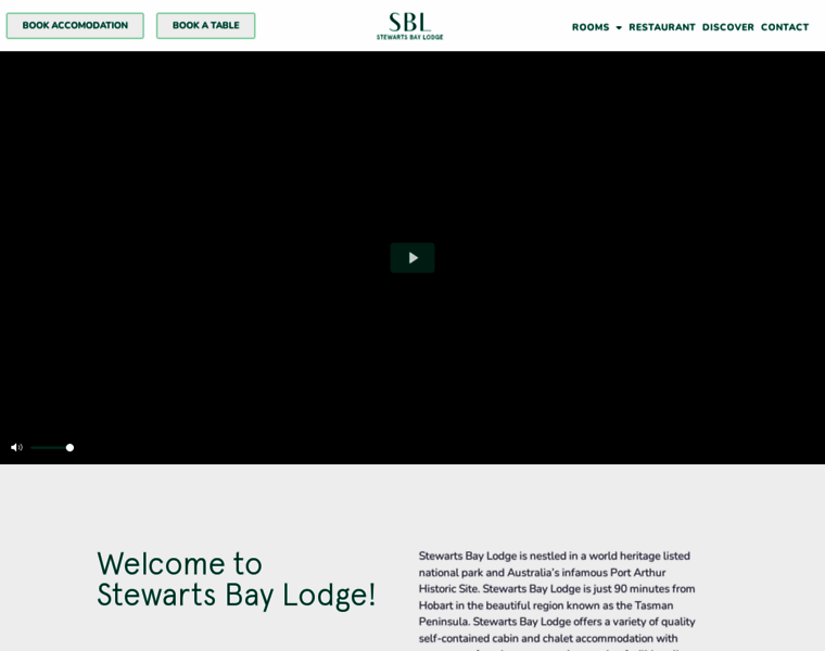 Stewartsbaylodge.com.au thumbnail