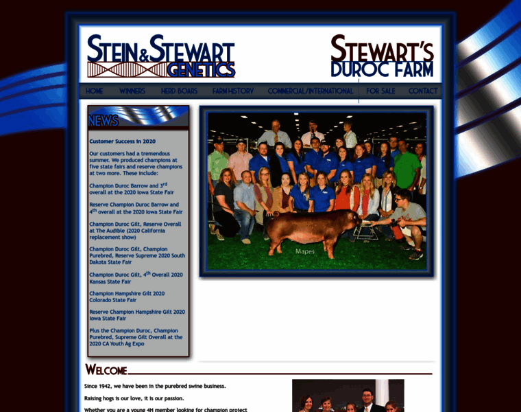 Stewartsdurocfarm.com thumbnail