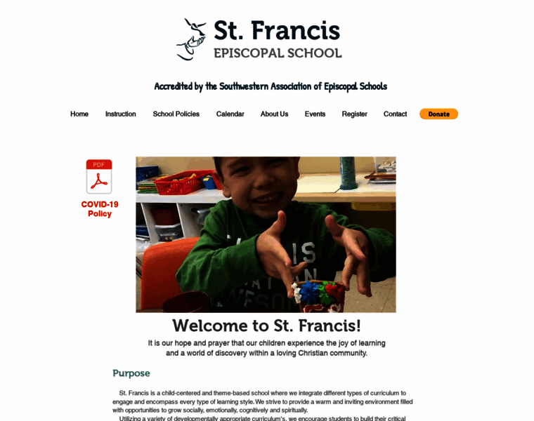 Stfrancispreschool.org thumbnail