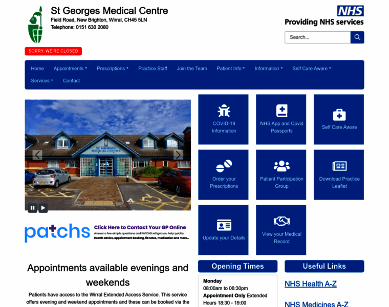 Stgeorgesmedicalcentre.com thumbnail