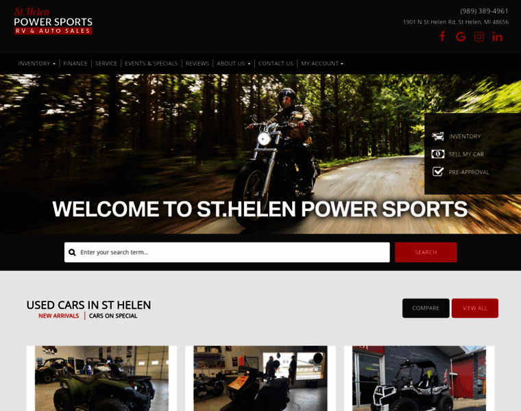 Sthelenpowersports.com thumbnail