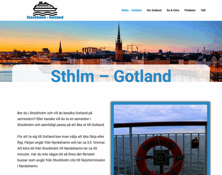 Sthlm-gotland.se thumbnail