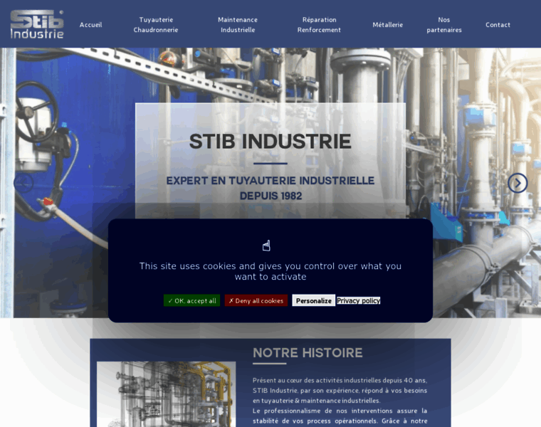 Stib-industrie.com thumbnail