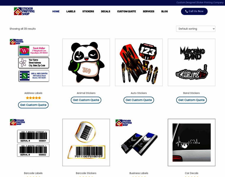 Stickerprintingshop.com thumbnail