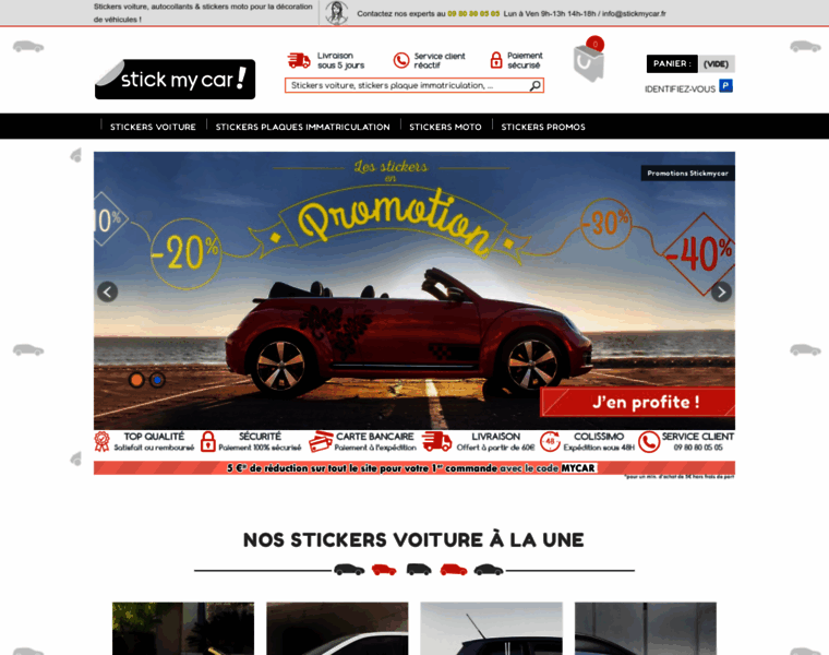 Stickmycar.fr thumbnail