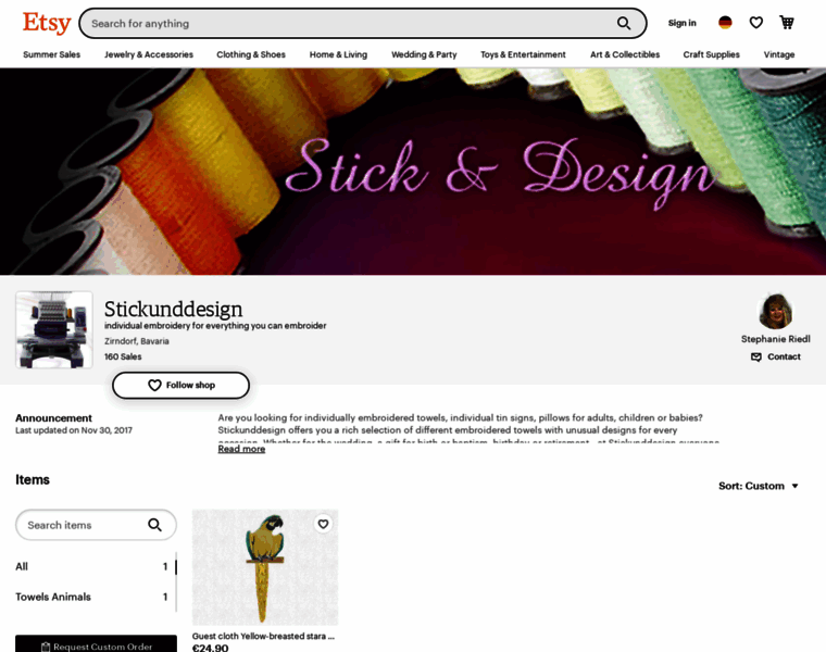 Stickunddesign.com thumbnail