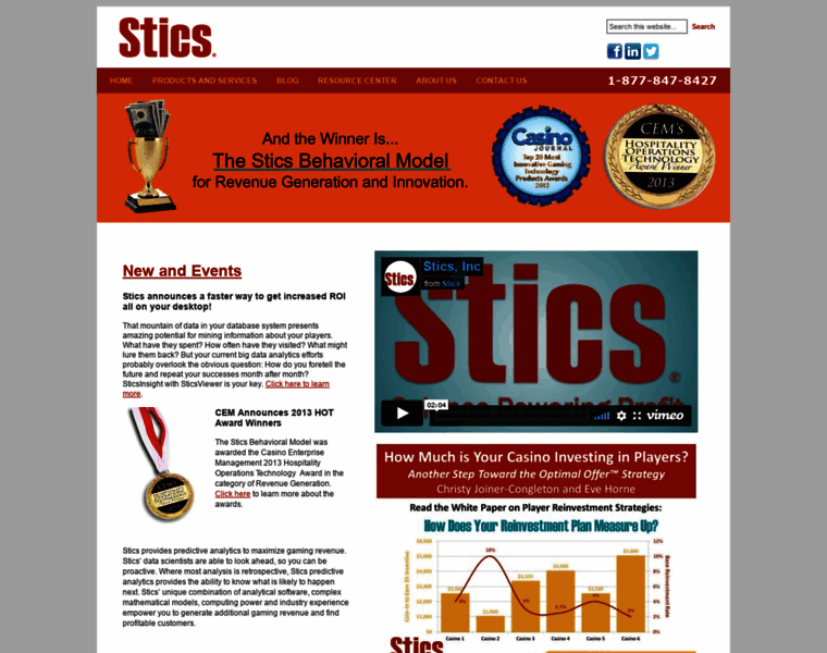 Stics.com thumbnail