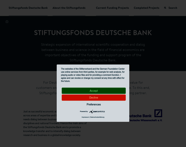 Stiftungsfonds-deutsche-bank.com thumbnail
