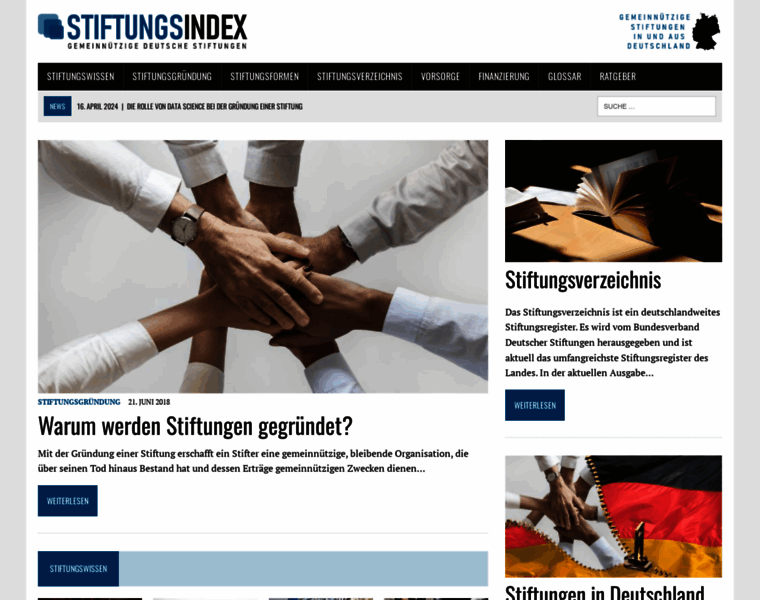 Stiftungsindex.de thumbnail