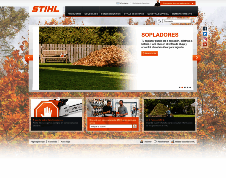 Stihl.com.ar thumbnail