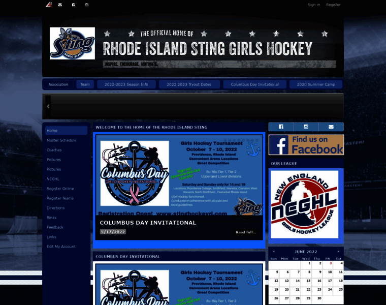 Stinghockeyri.com thumbnail