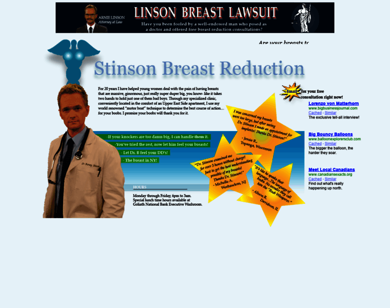 Stinsonbreastreduction.com thumbnail
