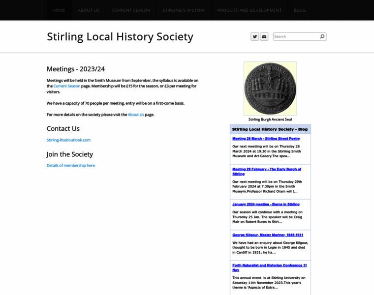Stirling-lhs.org thumbnail