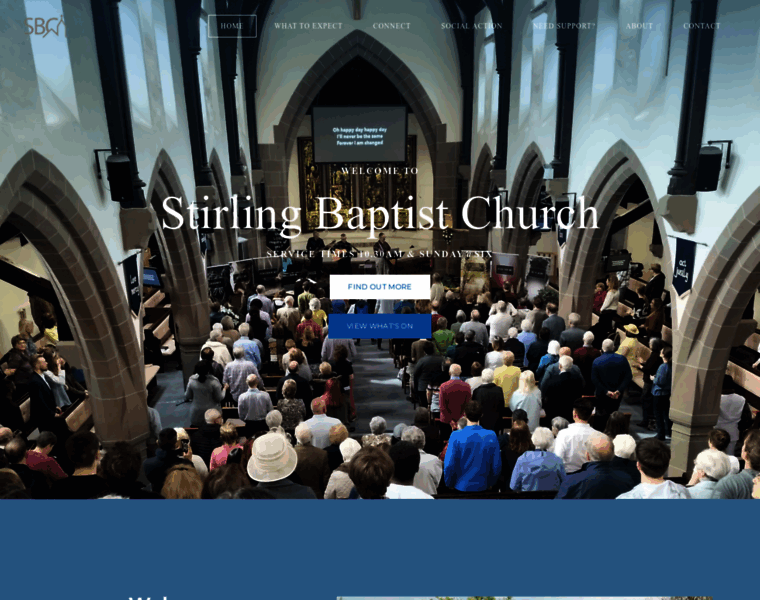 Stirlingbaptist.org thumbnail