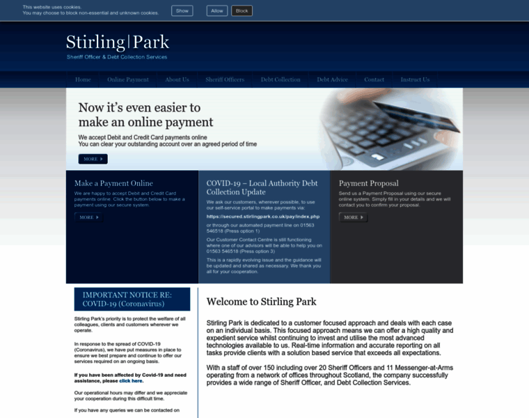 Stirlingpark.co.uk thumbnail