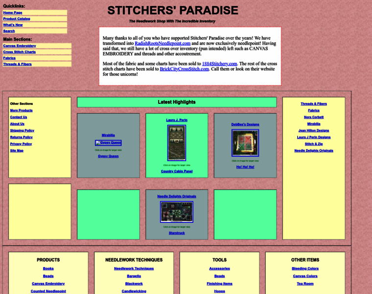 Stitchers-paradise.com thumbnail