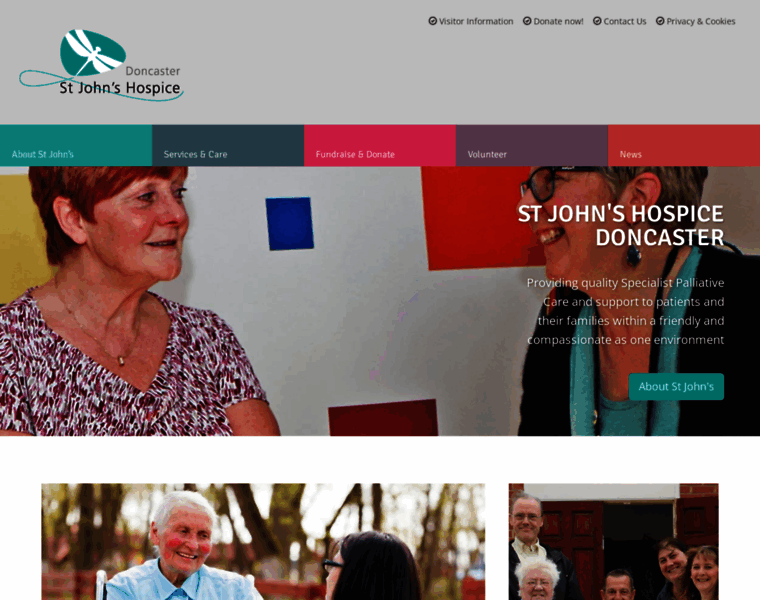Stjohnshospicedoncaster.co.uk thumbnail