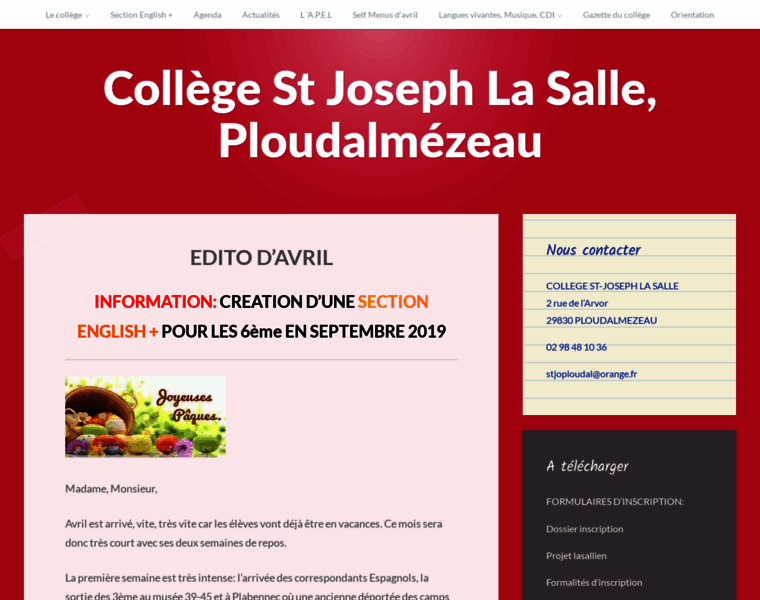 Stjoploudal.fr thumbnail