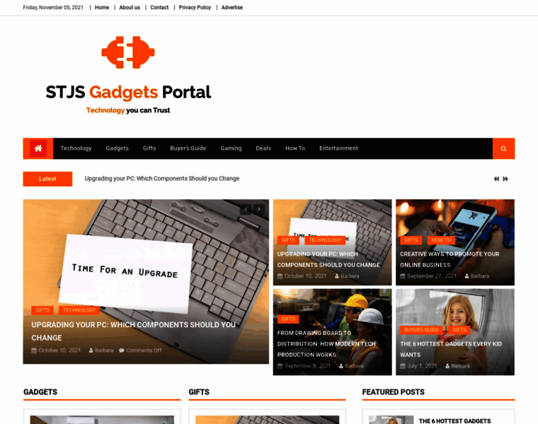 Stjsgadgets-portal.com thumbnail
