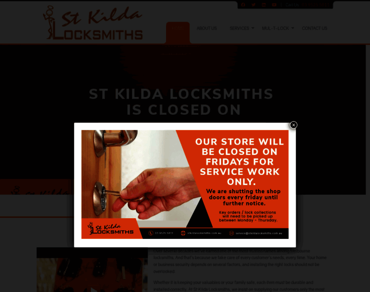 Stkildalocksmiths.com.au thumbnail