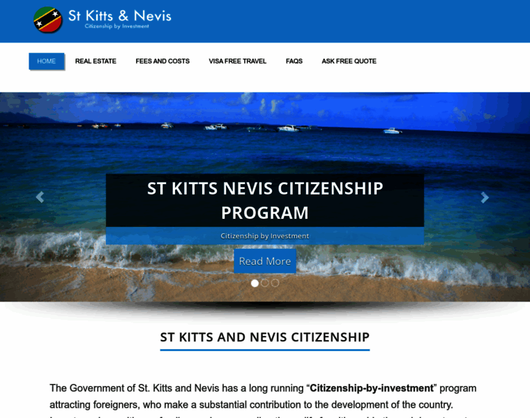 Stkitts-citizenship.com thumbnail