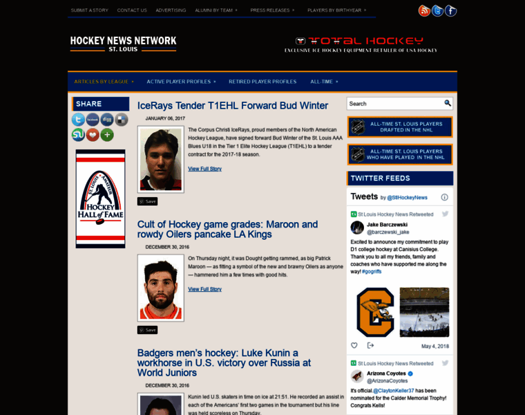 Stlouishockeynews.com thumbnail