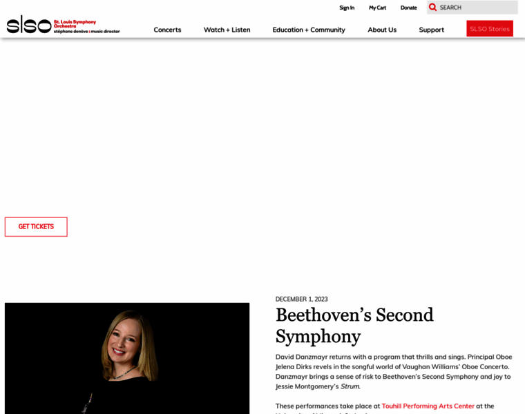 Stlsymphony.org thumbnail