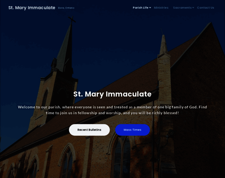 Stmaryimmaculate.com thumbnail