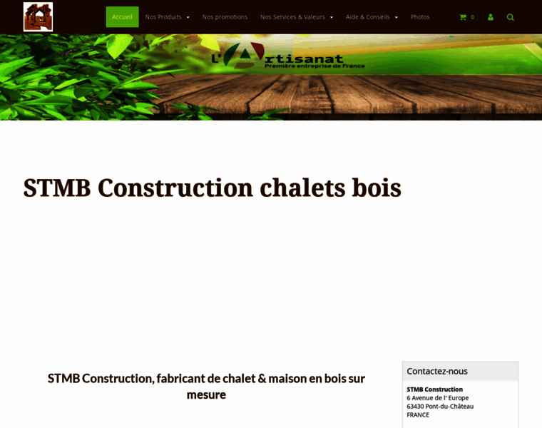 Stmb-construction-chalets-bois.com thumbnail