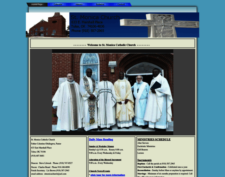 Stmonica-tulsa.org thumbnail