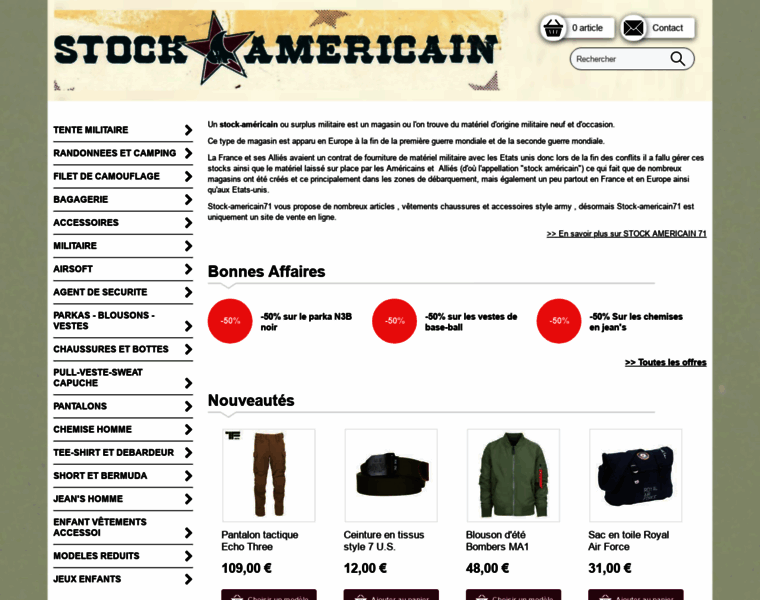 Stock-americain71.com thumbnail
