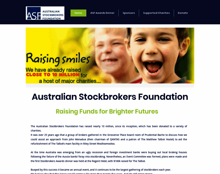 Stockbrokersfoundation.org.au thumbnail
