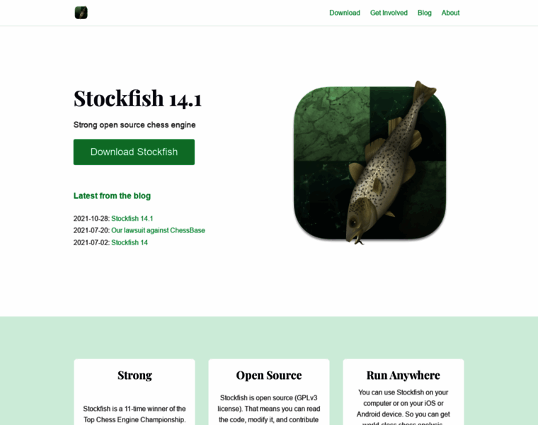 Stockfishchess.com thumbnail