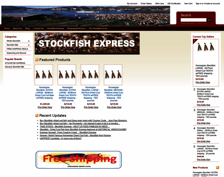 Stockfishexpress.com thumbnail