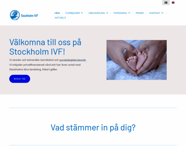 Stockholmivf.se thumbnail