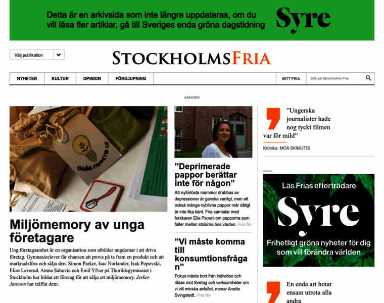 Stockholmsfria.se thumbnail
