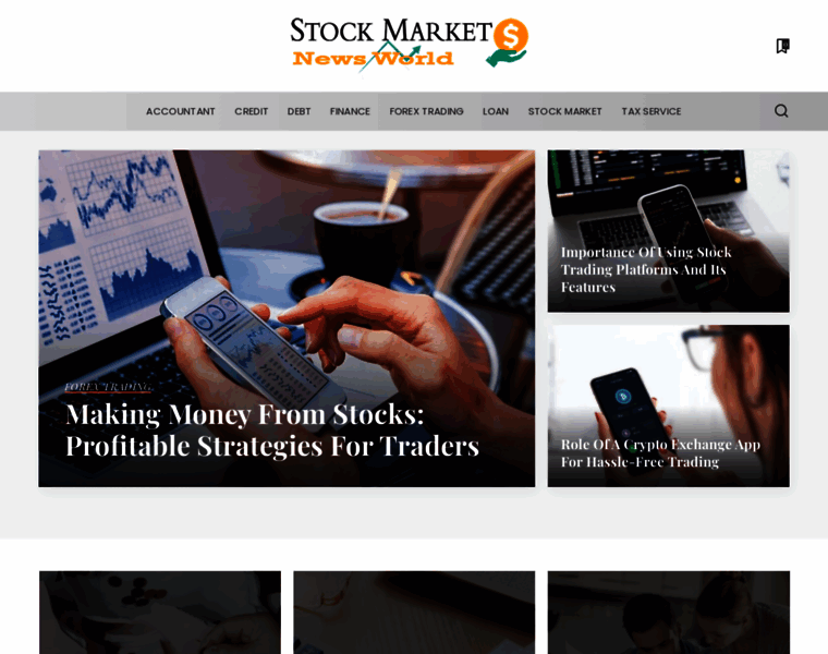 Stockmarketnewsworld.com thumbnail