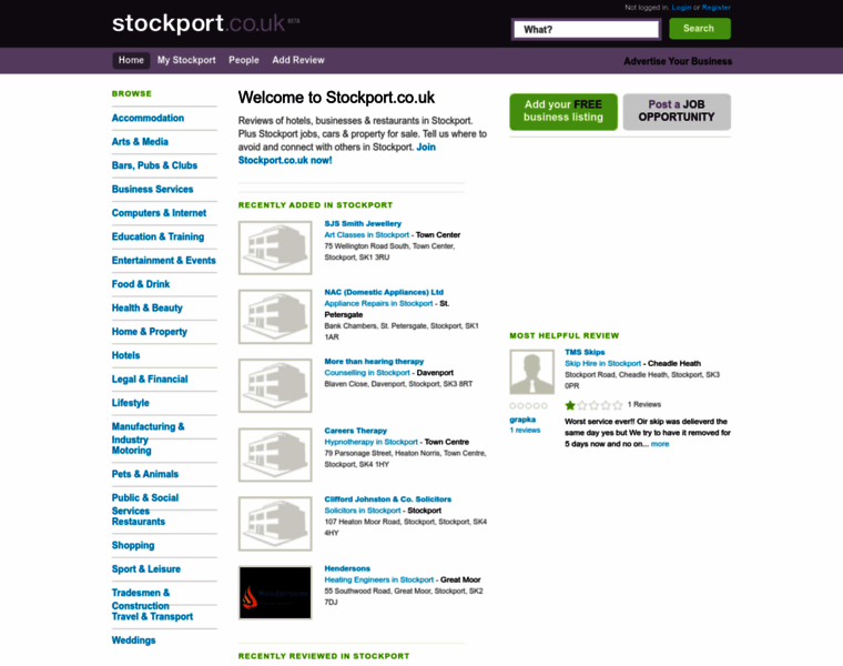 Stockport.co.uk thumbnail