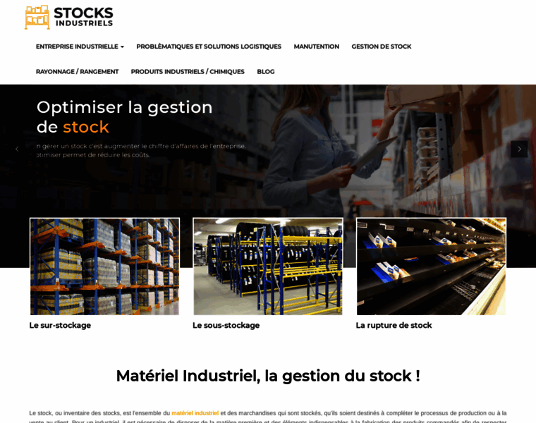Stocks-industriels.fr thumbnail
